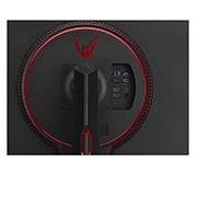 LG UltraGear 32 Inch Gaming Monitor, QHD IPS 1ms Monitor, 165Hz Refresh Rate, NVIDIA® G-SYNC® Compatibility, close-up view of ports, 32GP750-B, thumbnail 8