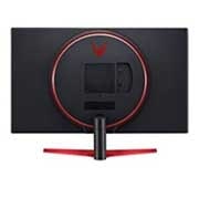 LG UltraGear Gaming Monitor 32 Inch, FreeSync Premium, 165Hz Refresh Rate, HDR10 Monitor, Sleek and Stylish Design, rear view, 32GN600-B, thumbnail 6