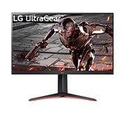 LG 32'' UltraGear QHD 165Hz HDR10 Monitor with FreeSync™ Premium, front view, 32GN650-B, thumbnail 1