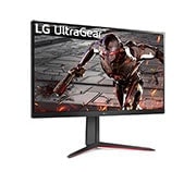 LG 32'' UltraGear QHD 165Hz HDR10 Monitor with FreeSync™ Premium, +15 degree side view, 32GN650-B, thumbnail 3