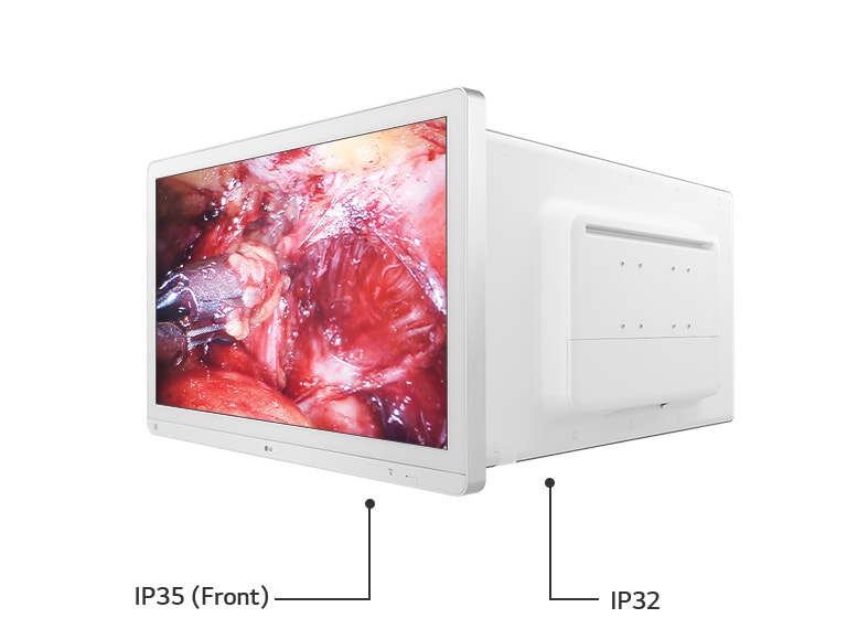 Dustproof & Water Resistant  Iratings of IP35 (Front) / IP32 (the body except for front)