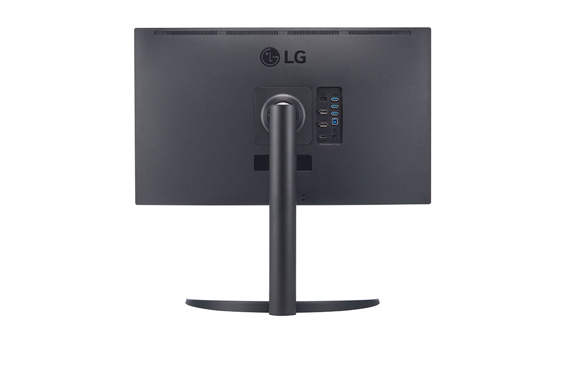 LG 27 Inch OLED 4K Monitor With Pixel Dimming Technology and 1M : 1 Contrast Ratio, rear view, 27EP950-B, thumbnail 6