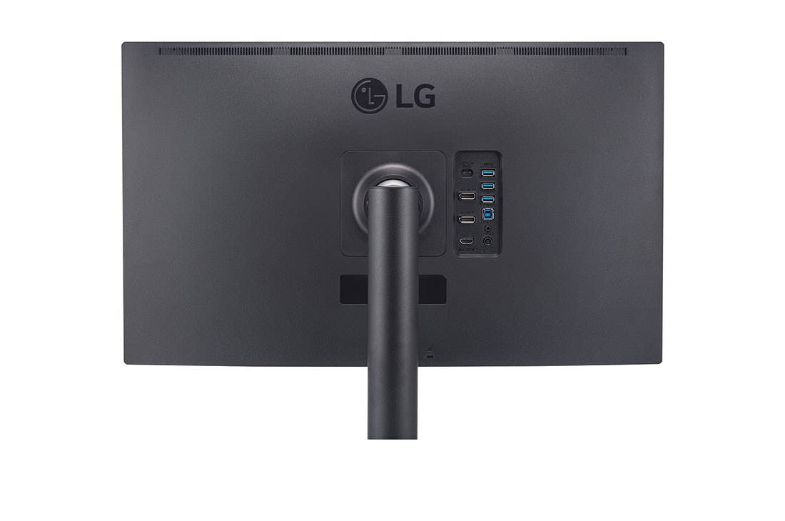 LG 27 Inch OLED 4K Monitor With Pixel Dimming Technology and 1M : 1 Contrast Ratio, close-up view of ports, 27EP950-B, thumbnail 7
