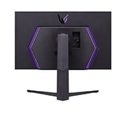LG  LG 32 Inch 4K UltraGear™ Monitor With VESA Display, HDR UHD Gaming Monitor , rear view with lights on, 32GQ950-B, thumbnail 7