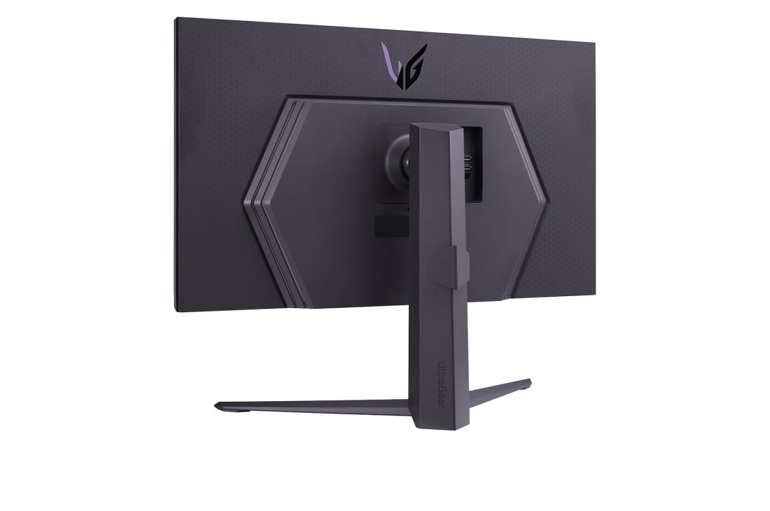 LG UltraGear™ 32 Inch QHD Gaming Monitor With 240Hz (O/C 260Hz) Refresh Rate, rear perspective view, 32GQ850-B, thumbnail 10