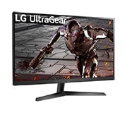 LG 31.5'' UltraGear™ Full HD Gaming Monitor with 165Hz, 1ms MBR and NVIDIA® G-SYNC® Compatible, +15 degree side view, 32GN50R-B, thumbnail 4