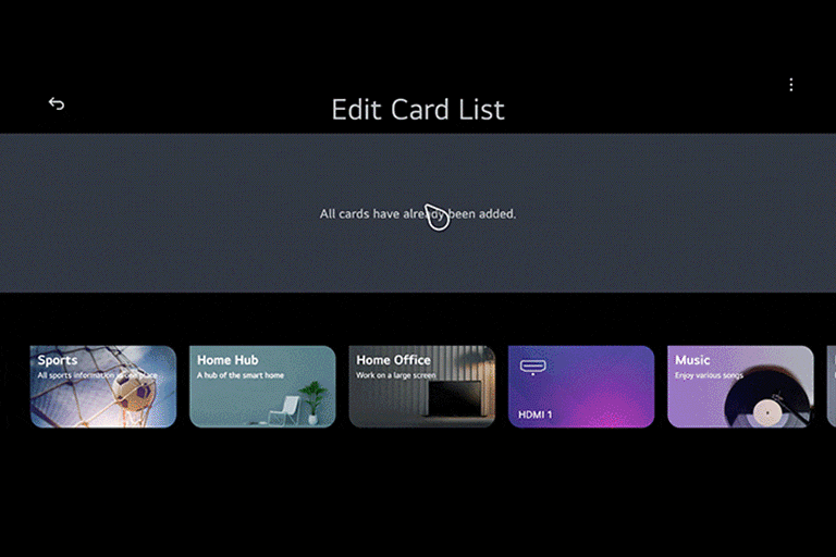 webOS 23 - New User Interfaces.	