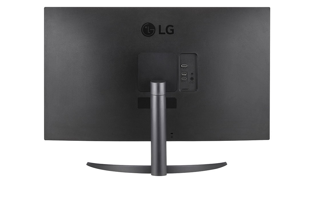 LG 31.5'' UHD 4K HDR monitor, rear view, 32UR500-B, thumbnail 6
