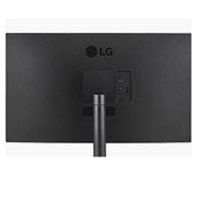 LG 31.5'' UHD 4K HDR monitor, close-up view of ports, 32UR500-B, thumbnail 7