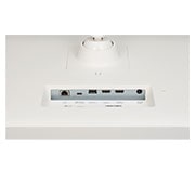 LG 32'' 4K UHD Smart Monitor with webOS , 2024, close-up view of ports, 32SQ730S-W, thumbnail 6