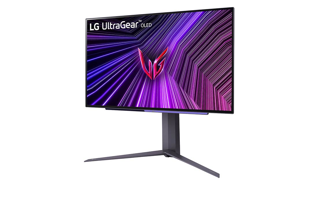 LG 27'' UltraGear™ OLED gaming monitor | DisplayHDR True black 400, 240Hz, 0.03ms (GtG), -15 degree side view, 27GS95QE-B, thumbnail 2