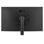 LG 31.5'' UHD 4K HDR monitor, 32BR55U-B, 2025, close-up view of ports, 32BR55U-B, thumbnail 7