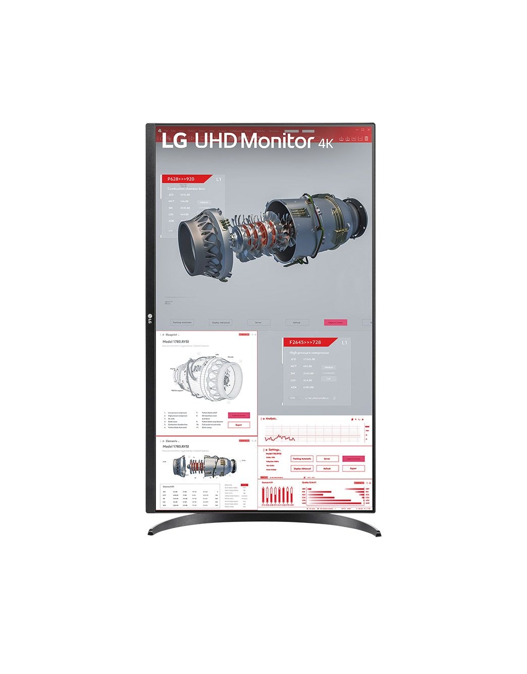 31.5'' UHD 4K HDR monitor, 32BR55U-B, 2025 l LG UAE Business