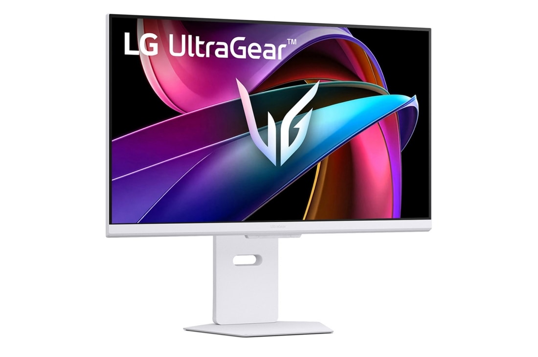 LG 32-inch UltraGear™ UHD 4K Gaming Monitor with 144Hz refresh rate and webOS 24 , +15 degree side view, 32G810SA-W, thumbnail 3