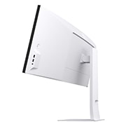 LG 49-inch curved UltraWide Dual QHD Nano IPS monitor with 144Hz and HDR 400, Rear side view, 49U950A-W, thumbnail 6