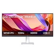 LG 29-inch UltraWide WFHD monitor with 100Hz, HDR10, and borderless design, Front view, 29U531A-W, thumbnail 1