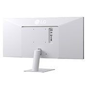 LG 29-inch UltraWide WFHD monitor with 100Hz, HDR10, and borderless design, Rear right view, 29U531A-W, thumbnail 9