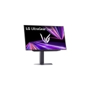 LG 27-inch UltraGear™ Gaming monitor with OLED GX7 240Hz refresh rate, DisplayHDR True black 400  , +15 degree upward view, 27GX704A-B, thumbnail 4