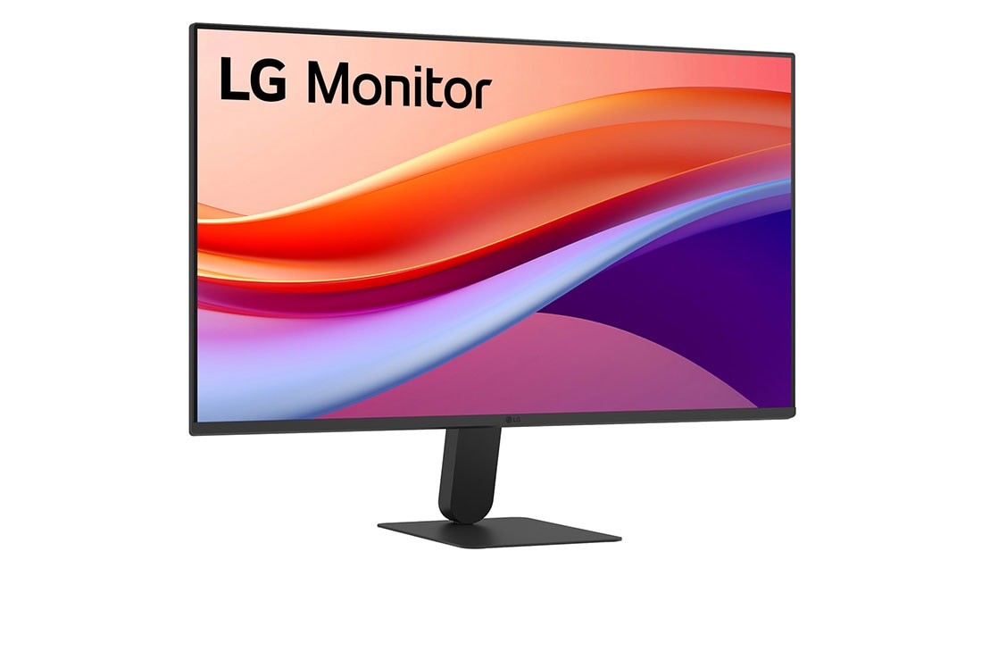 LG 27 Inch LG IPS FHD Monitor, 120Hz, 1ms Motion Blur Reduction, HDR10, +15 degree side view, 27U411A-B, thumbnail 3