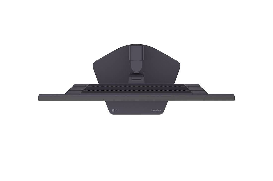 LG 27 Inch LG UltraGear™ G8 4K IPS Gaming Monitor, UHD 180Hz / FHD 360Hz, 1ms MBR, NVIDIA G-SYNC & AMD FreeSync, front view of the monitor with the stand down, 27G810A-B, thumbnail 8
