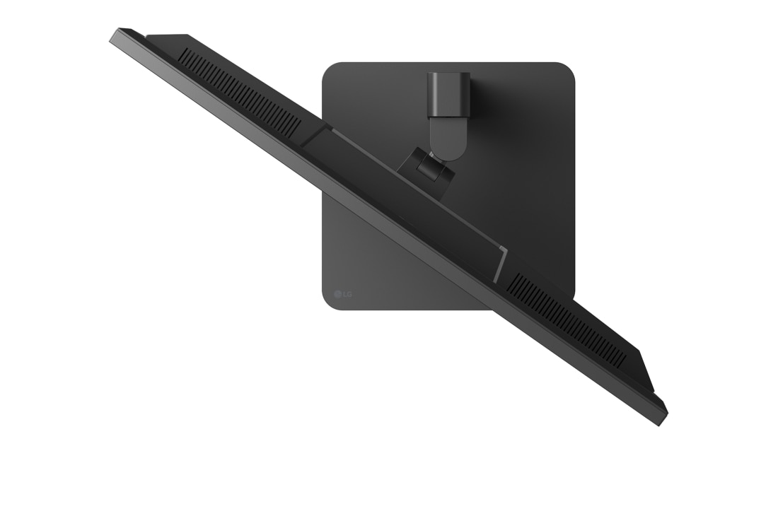 LG 27 Inch LG UltraGear™ G6 QHD Gaming Monitor, 300Hz, 1ms (GtG), HDR 400, G-SYNC, top rear view with left swivel, 27G640A-B, thumbnail 11