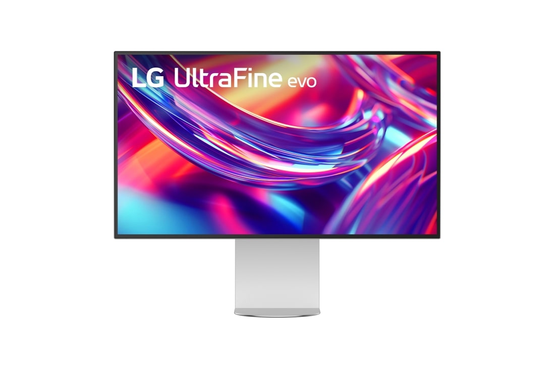 LG 32 Inch LG UltraFine™ evo 6K Monitor, HDR600, Thunderbolt™ 5 x2, HDMI 2.1, front view, 32U990A-S, thumbnail 2