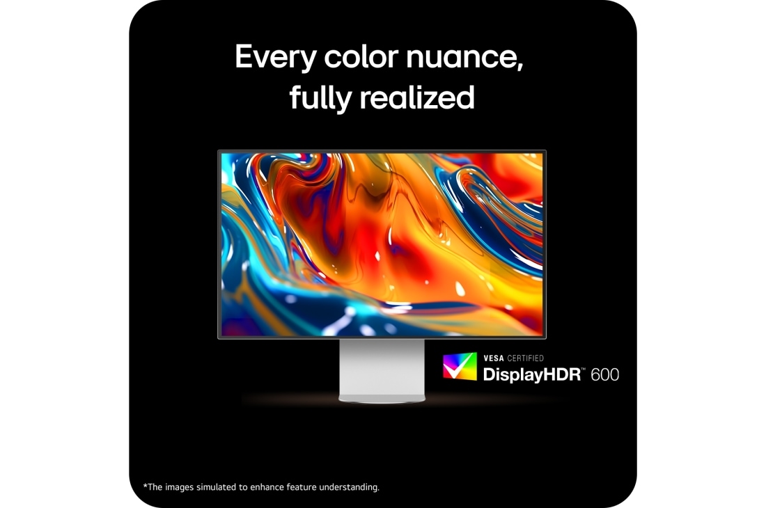 LG 32 Inch LG UltraFine™ evo 6K Monitor, HDR600, Thunderbolt™ 5 x2, HDMI 2.1, USP card: Every color nuance, fully realized, 32U990A-S, thumbnail 17