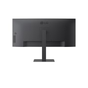 LG 34'' LG UltraWide™ WQHD IPS Monitor, 100Hz, 5ms Response, HDR10, Color Calibrated, Rear view of monitor with dual ports visible, 34U650A-B, thumbnail 11