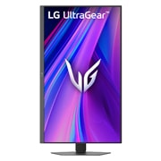 LG 27-inch UltraGear™ G4 FHD Gaming Monitor, 240Hz, 1ms (GtG), HDMI 2.0, front view of the monitor with the stand down, 27G440A-B, thumbnail 8