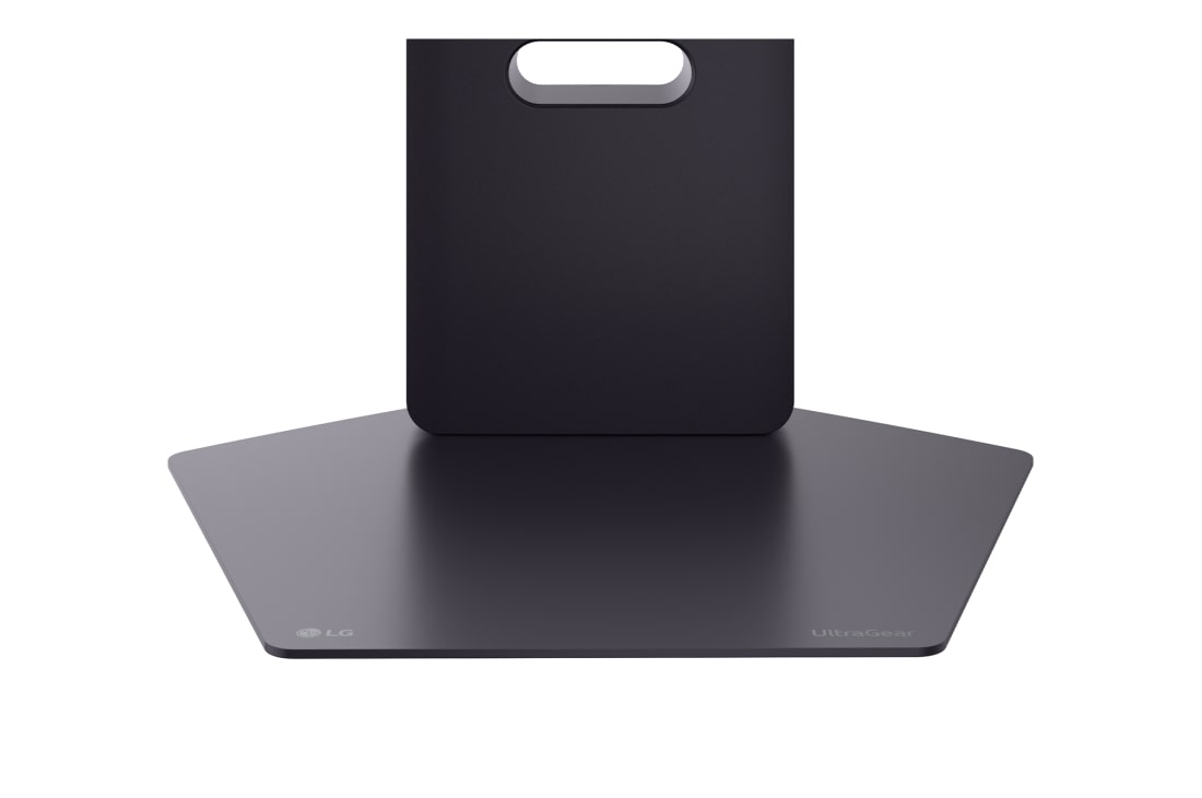 LG UltraGear™ 32'' GX8 OLED 4K Gaming Monitor, AMD FreeSync™ Premium Pro, DisplayHDR™ True Black 400, Glare Panel, close-up view of stand base, 32GX850A-B, thumbnail 15