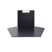 LG UltraGear™ 32'' GX8 OLED 4K Gaming Monitor, AMD FreeSync™ Premium Pro, DisplayHDR™ True Black 400, Glare Panel, close-up view of stand base, 32GX850A-B, thumbnail 15