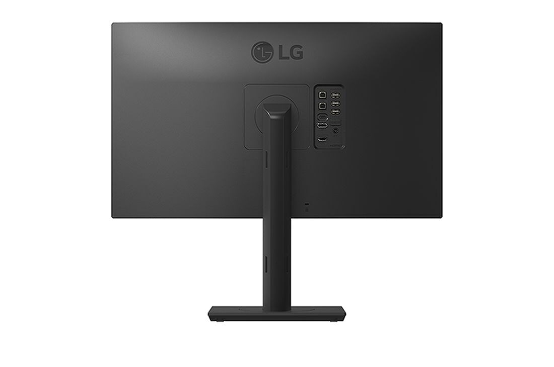 LG 27'' LG 8MP IPS Clinical Review Monitor, Focus View Mode, Dual Controller & KVM Switch, rear view, 27HS713C-B, thumbnail 9