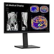 LG 27'' LG 8MP IPS Clinical Review Monitor, Focus View Mode, Dual Controller & KVM Switch, +15 degree side view, 27HS713C-B, thumbnail 3