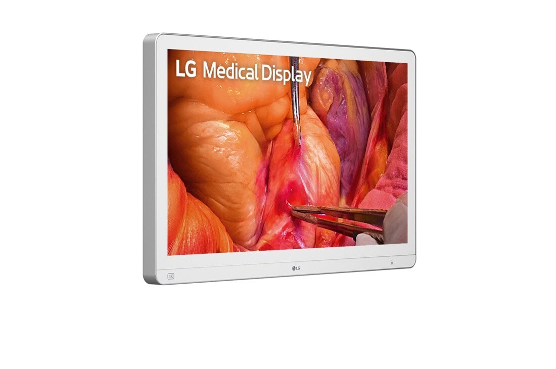 LG 27'' 4K IPS Display Mini-LED Surgical Monitor with 1.5K local Dimming Zones, right side view, 27HS714S-W, thumbnail 3