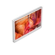 LG 27'' 4K IPS Display Mini-LED Surgical Monitor with 1.5K local Dimming Zones, rear perspective view, 27HS714S-W, thumbnail 5