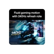 LG 52 inch UltraGear evo G9, The World’s Largest 5K2K 240Hz Gaming Monitor,  Top view of a 52-inch UltraGear evo G9, 5K2K 240Hz Gaming Monitor (52G930B), 52G930B-B, thumbnail 8