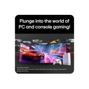 LG 52 inch UltraGear evo G9, The World’s Largest 5K2K 240Hz Gaming Monitor, Left-rear angled view of a 52-inch UltraGear evo G9, 5K2K 240Hz Gaming Monitor (52G930B), 52G930B-B, thumbnail 12