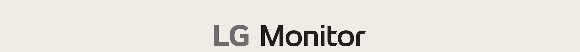LG Monitor brand logo