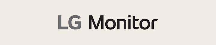 LG Monitor brand logo