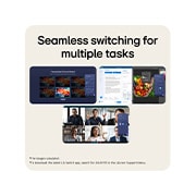 LG 24-inch LG Monitor U4, IPS Full HD 144Hz Monitor, LG FHD monitor showing LG Switch app interface for screen layout control and picture mode adjustment., 24U411B-B, thumbnail 8