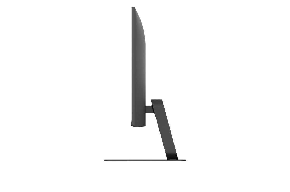 LG 24-inch LG Monitor U4, IPS Full HD 144Hz Monitor, Side view of a monitor showing adjustable stand and ergonomic design., 24U411B-B, thumbnail 2