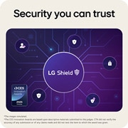 LG 24-inch LG Smart Monitor AI U5s, Full HD IPS Monitor for Streaming with webOS, LG Shield protecting personal data and enhancing device security on LG Smart Monitor., 24U511SB-B, thumbnail 11