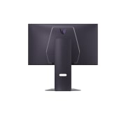LG UltraGear™ 27-inch 240Hz UHD 4K Nano IPS Black Gaming Monitor | 1ms (GtG), DP 2.1, DisplayHDR 600, rear view with lights off, 27G850A-B, thumbnail 5