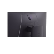 LG UltraGear™ 27-inch 240Hz UHD 4K Nano IPS Black Gaming Monitor | 1ms (GtG), DP 2.1, DisplayHDR 600, rear close-up of monitor, 27G850A-B, thumbnail 14