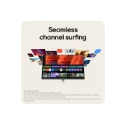 LG 32-inch LG Smart Monitor AI U5s, Full HD Monitor for Streaming with webOS, LG Smart Monitor with webOS providing access to built in streaming apps and entertainment content., 32U501SB-B, thumbnail 5
