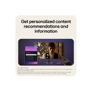LG 32-inch LG Smart Monitor AI U5s, Full HD Monitor for Streaming with webOS, 'AI Concierge providing personalized recommendations based on viewing patterns and usage context., 32U501SB-B, thumbnail 10