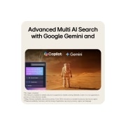 LG 31.5-inch LG Smart Monitor AI U7s, UHD Monitor for Streaming with webOS, AI search interface with astronaut on a Mars-like surface., 32U701SB-B, thumbnail 10
