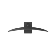 LG 34-inch UltraWide, WQHD Curved (1800R) 120Hz Monitor, Top view of LG UltraWide Curved monitor showing curved panel shape and stand mounting structure., 34U601B-B, thumbnail 15
