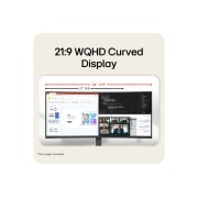 LG UltraWide™ 34 Inch 144Hz WQHD Curved (1800R) Monitor 34U640B with USB-C, HDR 10, and sRGB 99% (Typ.), 34U640B-B, thumbnail 5