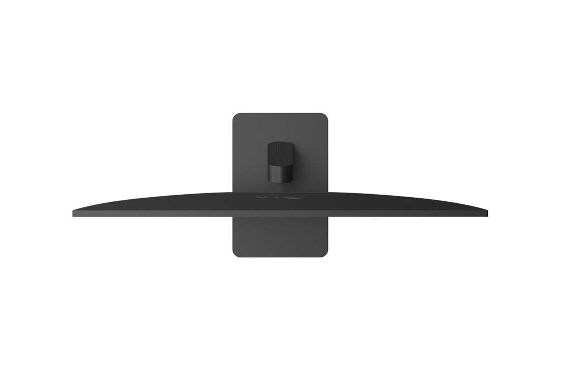 LG 32-inch LG Monitor U4, Full HD 120Hz Monitor, Top-down rear view of LG monitor showing slim panel profile and stand mount., 32U401B-B, thumbnail 15